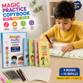 Magic Book for Kids Hand Writing Books Children Magic Copybooks(4 Book + 10 Refill) (A-127)